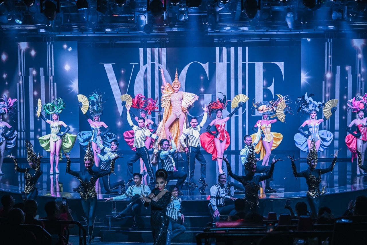 泰國曼谷的人妖秀表演舞台
