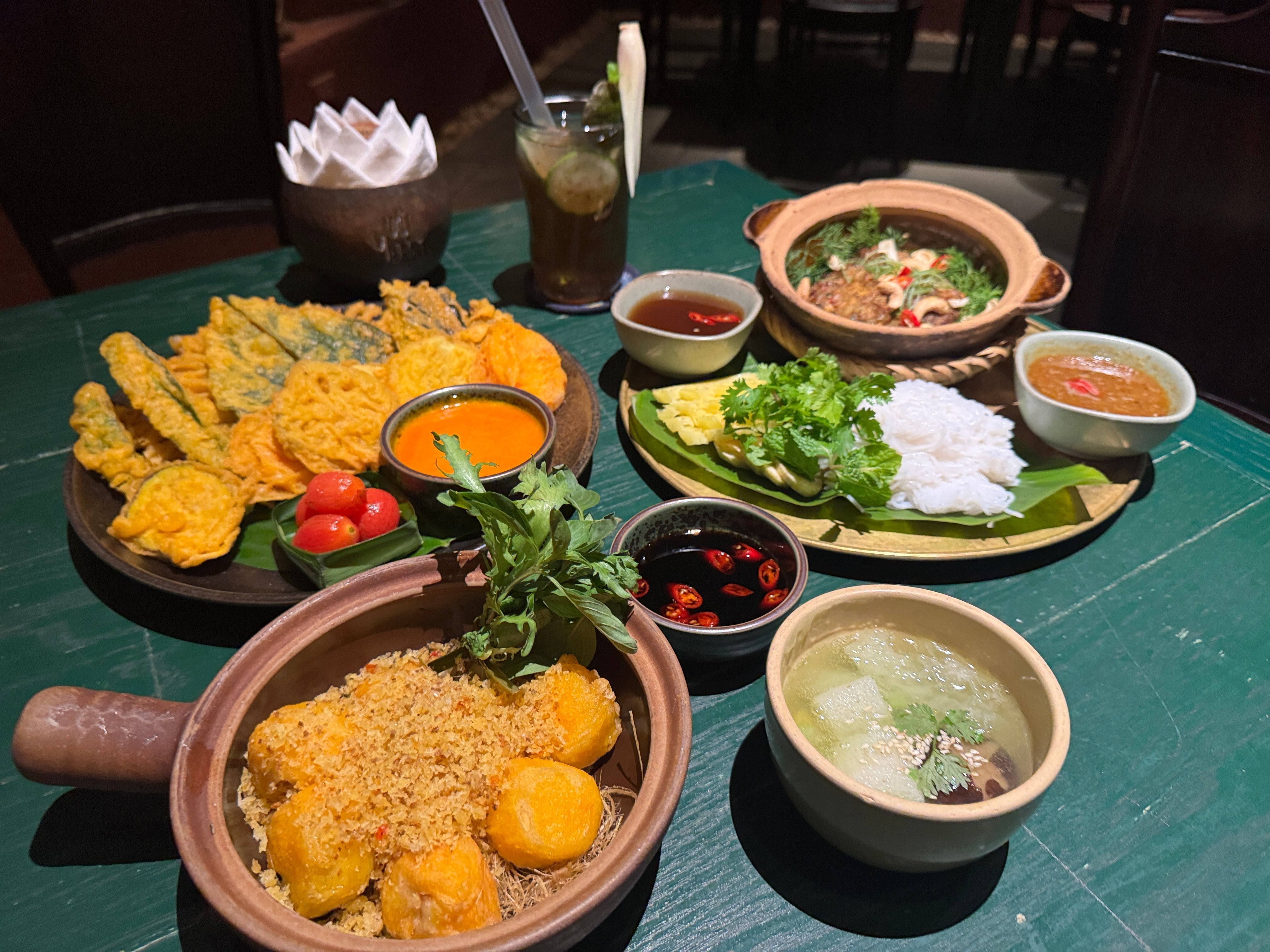 河內素食餐廳料理