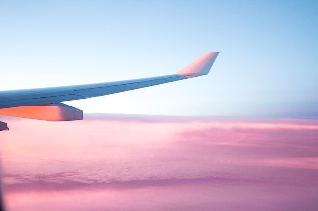 飛機窗外景色