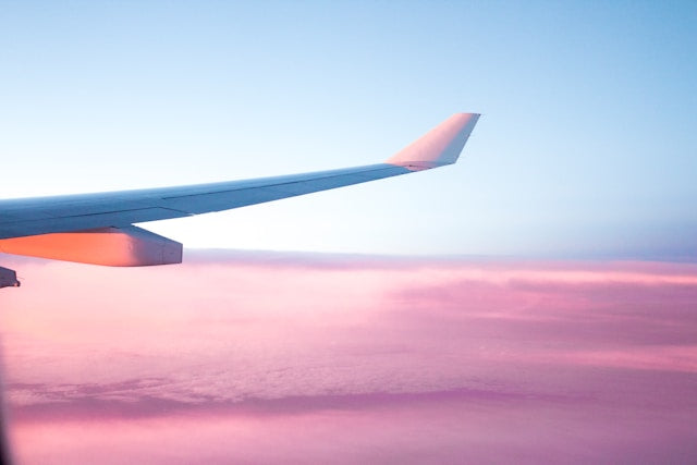 飛機窗外景色
