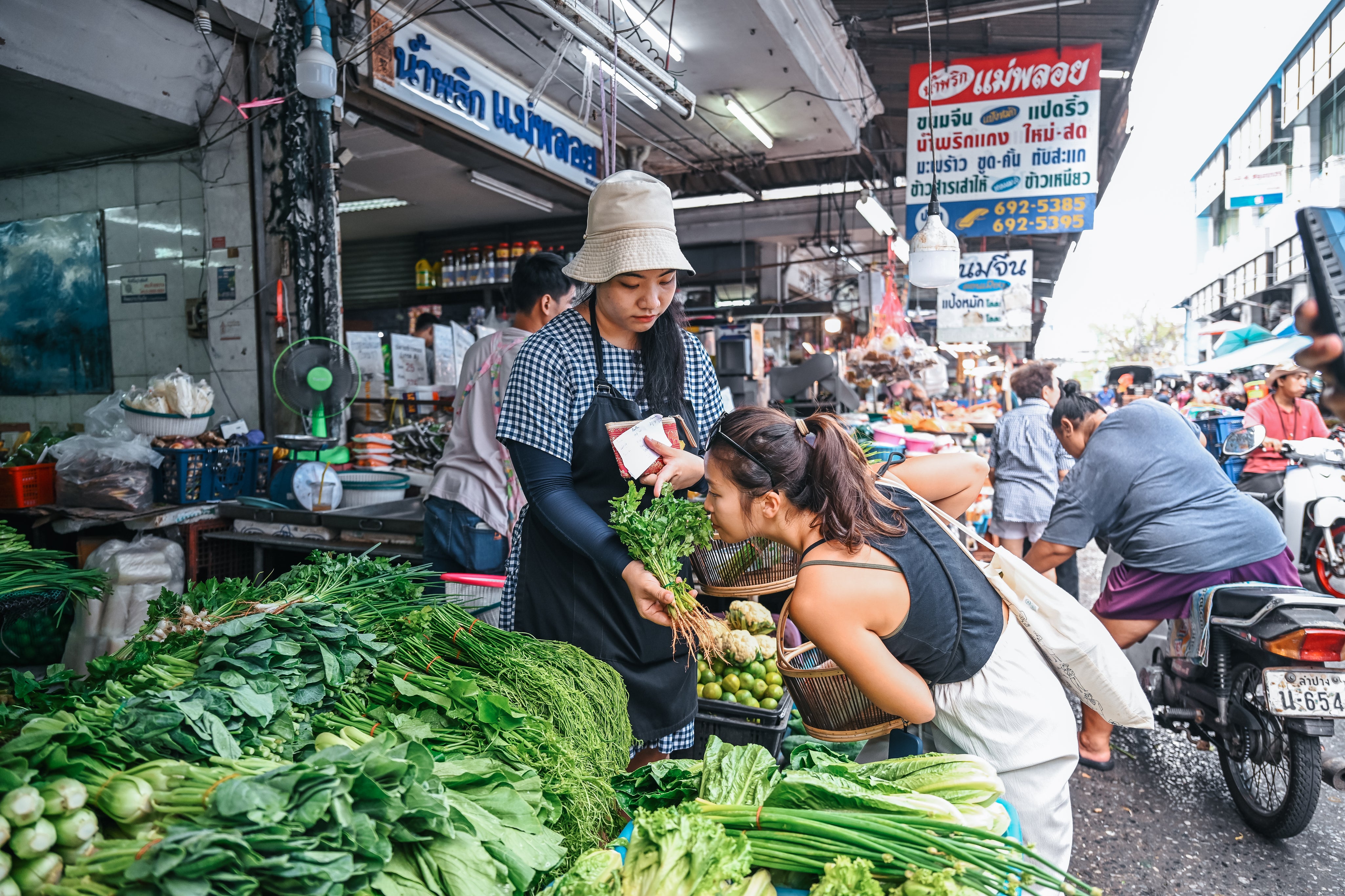 當地市場買菜