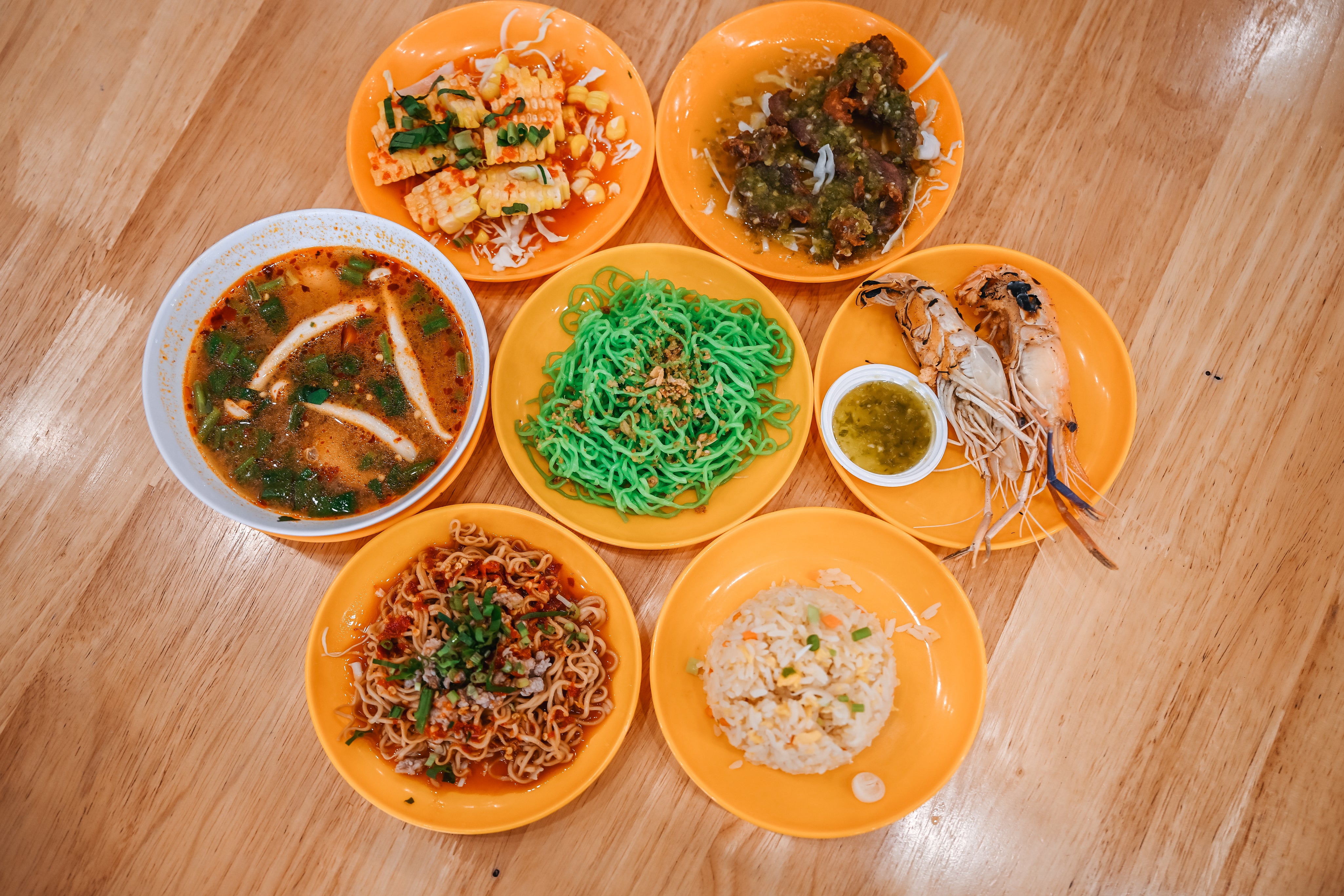 夜市美食，泰國的清粥小菜