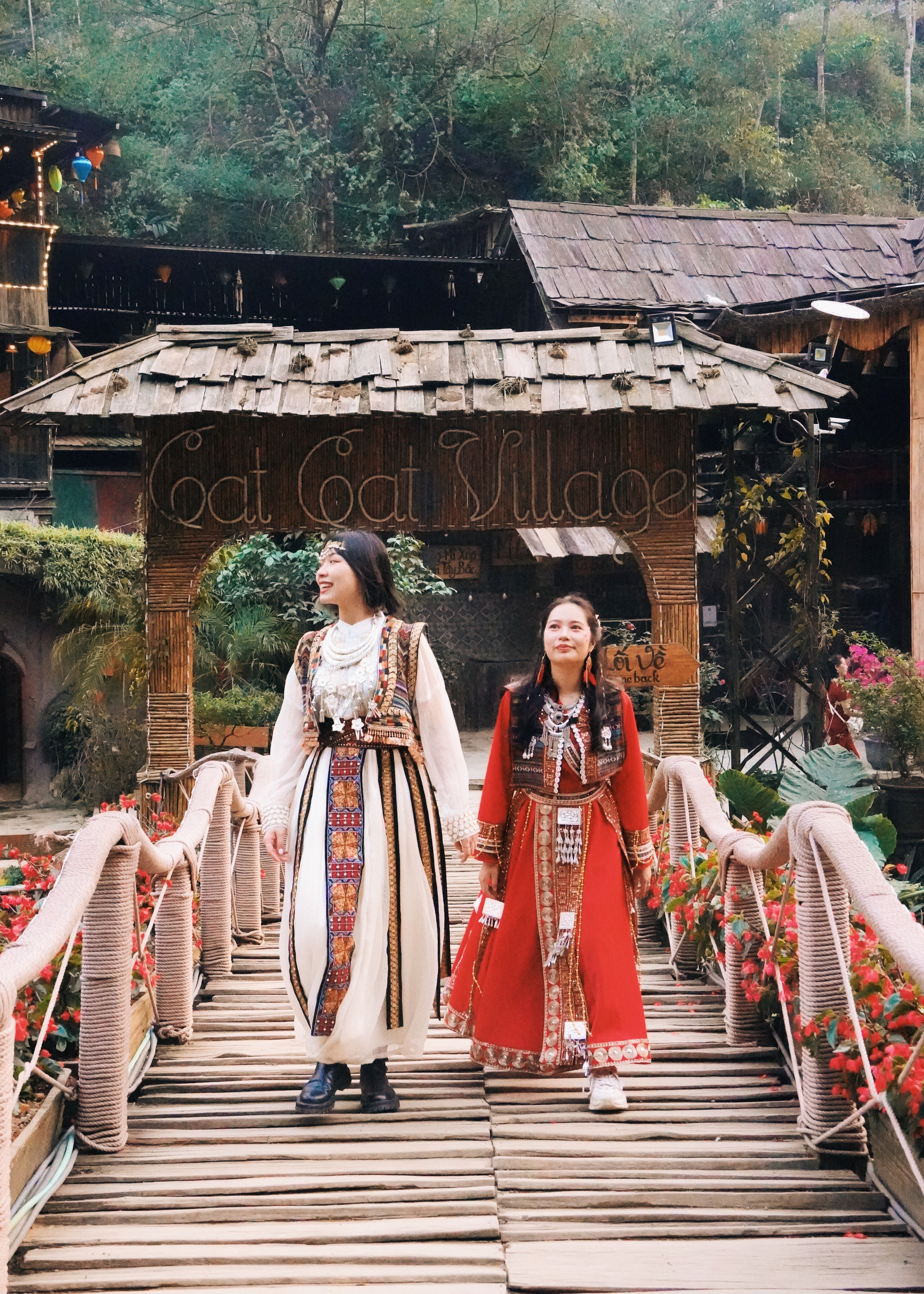 North_Vietnam_Sapa_Thao_And_Davina_At_Cat_Cat_Village.jpg