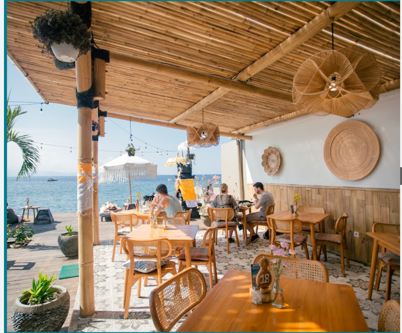 午餐餐廳 Penida Colada Beachfront Bar