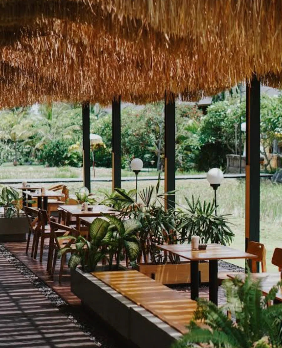 坐進稻田景觀餐廳（Pison Ubud）