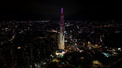 感受胡志明市的璀璨夜景