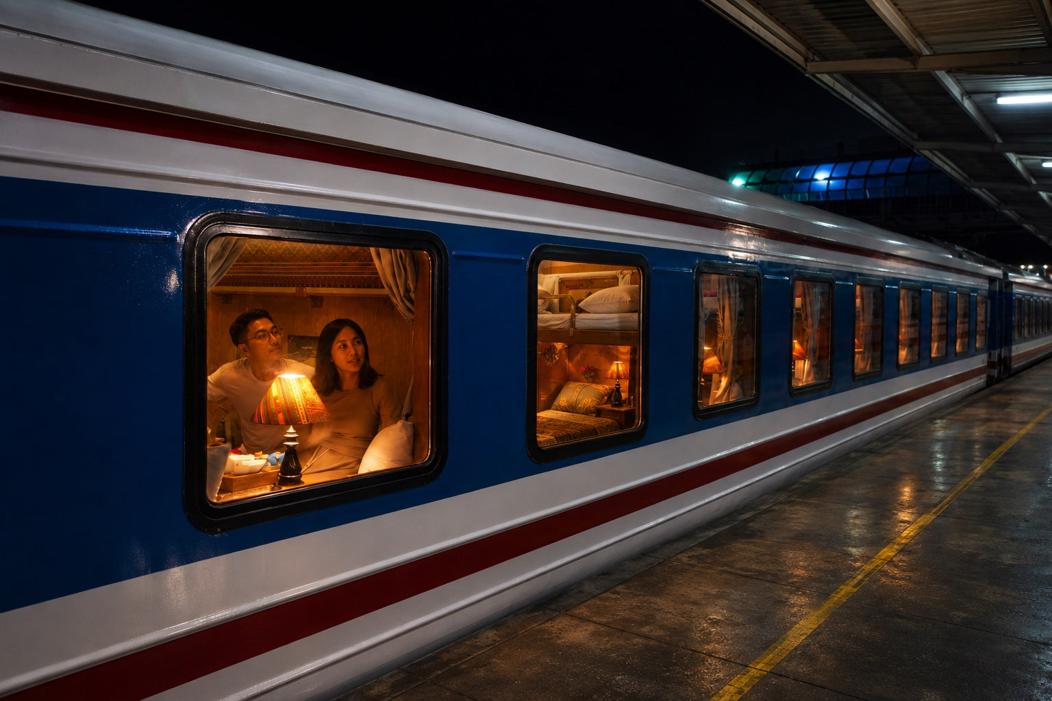 北越我全都要 9 日｜沙壩豪華臥鋪夜車